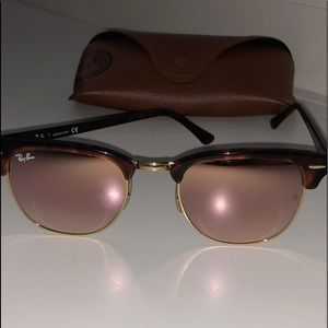 Ray Ban Clubmaster Sun Glasses